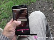 Preview 2 of PUBLIC: German FATHER fucks MILF with GLASSES at forest edge (OUTDOOR) - SEX-FREUNDSCHAFTEN