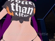 Preview 2 of Fucked WIth A View Crushing Thicc Ass On Cock And Big Tits Pierced Nipples VRChat POV Lap Dance