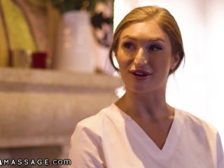 Nuru Massage Stacked Redhead Gives The Best Doggystyle Massages