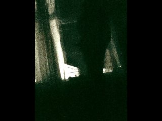 Public Jerking in window for neighbors to watch in night vision