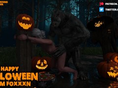 Halloween 2021 Ciri and Monster