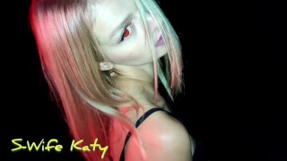 Halloween com S-esposa Katy, Blow Job e Facial Ejaculação.