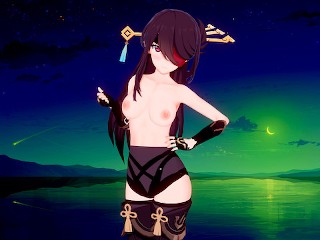 GENSHIN IMPACT 让角质 BEI DOU 主宰你（3d 无尽）