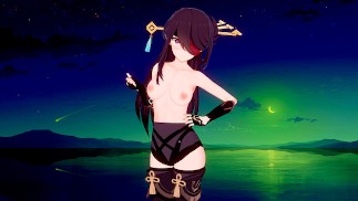 GENSHIN IMPACT 让角质 BEI DOU 主宰你（3D 无尽）