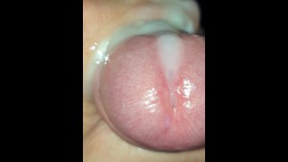 Следующий крупный план огромная сперма