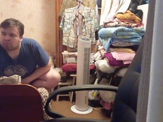 Артем сосет сам себе дрочит ногами лижет ноги self suck autofellatio self footjob