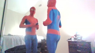 Spiderman Spandex Kostuum Cosplay Lycra slaapkamer solo.