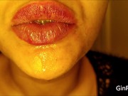 Preview 3 of Delicious tongue, dense spit and gagging