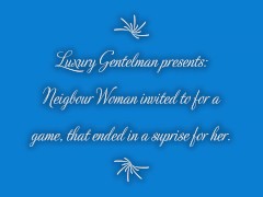 Video Neighbors wife invitation for a game ended in a surprise for her