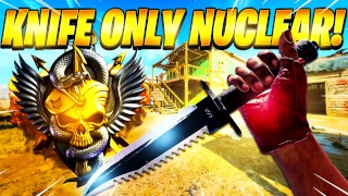 On BLACK OPS COLD WAR Cold War Knife Only Nuke I Dropped A KNIFE ONLY NUCLEAR
