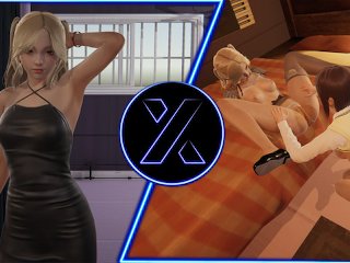 big ass, lesbian, 3d, cosplay