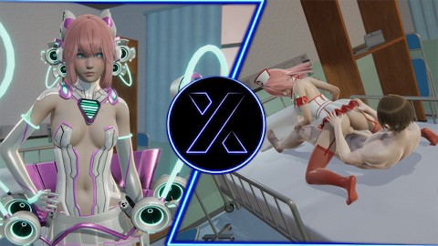 (3D HENTAI) A nurse seduced a young guy and fucked him in a hospital bed