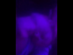 Black light blowjob