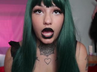 Goth step sis takes your virginity TEASER