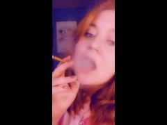 Chubby BBW smokes blunt and plays with tightest asshole on pornhub