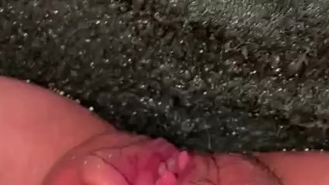 Piss squirts with dirty pussy
