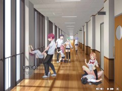 【エロゲー ぬきたしプレイ動画2】おっぱい丸出し！？変態風紀委員巨乳登場！(ボイスロイド実況 抜きゲーみたいな島に住んでる貧乳は どうすりゃいいですか?) - Screenshot 1 of 16 - 巨乳