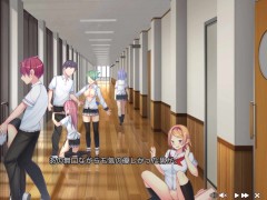 【エロゲー ぬきたしプレイ動画2】おっぱい丸出し！？変態風紀委員巨乳登場！(ボイスロイド実況 抜きゲーみたいな島に住んでる貧乳は どうすりゃいいですか?) - Screenshot 2 of 16 - エロゲー実況