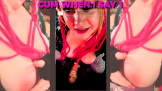 DILDO SUCKING INSTRUCTIONS The Shemale Has A Large Tasty Cock That You Will Suck ENHANCED