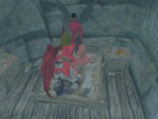 Two Succubi and a Dragon Girl