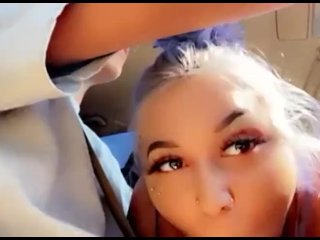 exclusive, real uber, female fake taxi, blowjob