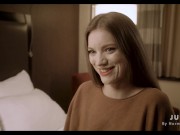 Preview 1 of Sisters Spend The Night At A Hotel In Europe. One Fucks The Other's Boyfriend
