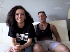 Tatted Bad Boy Gunner Dominates The New Girl! - Screenshot 3 of 16 - Big Cock