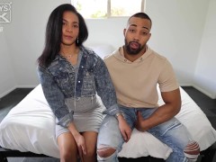 Video Jaxson And Laylani Fuck Like Pro's In Their First Porn Scene Ever!