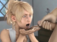 Lady Lunafreya Loves Her Cum