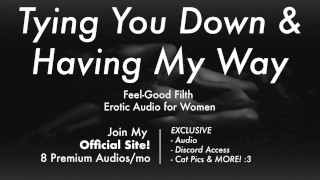 Gentle Dom Ties You Down & Fills You With Cum Aftercare Erotic Audio For Women