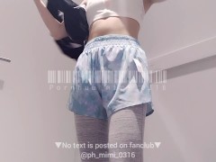 こんなに乳首の輪郭がでちゃうスポーツウェア着れないよ！！！！ - Screenshot 3 of 16 - Japanese Softcore