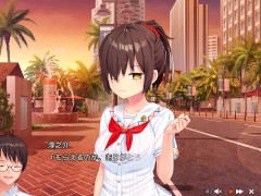 【エロゲー ぬきたしプレイ動画3】ピンク髪ロング巨乳SHOガードマンがエロ可愛すぎる！(ボイスロイド実況 抜きゲーみたいな島に住んでる貧乳は どうすりゃいいですか?) - Screenshot 1 of 16 - Big Tits