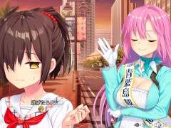 【エロゲー ぬきたしプレイ動画3】ピンク髪ロング巨乳SHOガードマンがエロ可愛すぎる！(ボイスロイド実況 抜きゲーみたいな島に住んでる貧乳は どうすりゃいいですか?) - Screenshot 4 of 16 - エロゲ実況