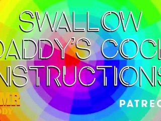 Swallow Daddy's Cock Like_a Good Girl - Dom Audio Porn