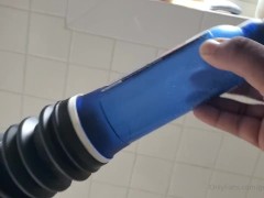 Video Using The Bathmate To Get A "Monster Dick" Day 4 (Fixing Over Pumping)