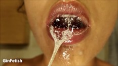 Extreme gagging and spit