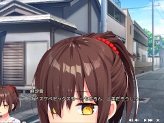 【エロゲー ぬきたしプレイ動画5】淳之介が麻沙音の服脱がしておっぱい丸出しに！(ボイスロイド実況 抜きゲーみたいな島に住んでる貧乳は どうすりゃいいですか?) - Screenshot 14 of 16 - ゲーム実況