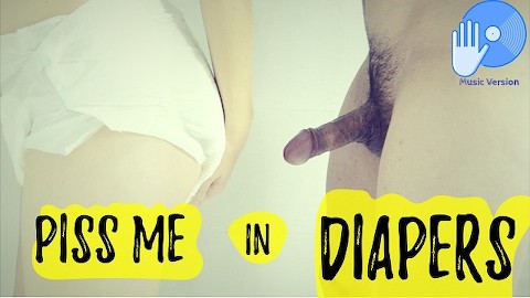 PISS me in DIAPERS - My boyfriend PISS in my mouth and wants a wet BLOWJOB!