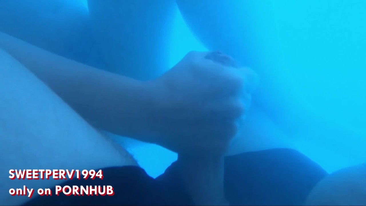 Infinity pool handjob scene