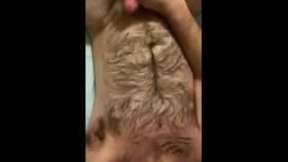 Playing with my hairy hole