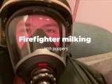 Firefighter got milked