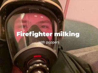 Firefighter got Milked