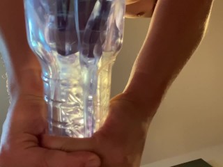 TURBO FLESHLIGHT STRETCHED BY A FAT DICK – SEE-THROUGH 4K
