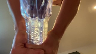 TURBO FLESHLIGHT STRETCHED BY A FAT DICK - SEE-THROUGH 4K