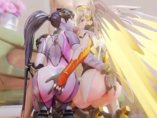 WidowmakerAnd Mercy Playing With A Big_Dick
