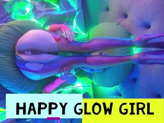 Tiny Happy Glow Girl in Fishnets WAP Toys