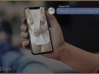 Vrouw Stuurt NAAKT Videobericht | Hete Sideboob Video