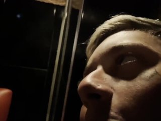 woman in the bar goes with me to the car and gives me a blowjob, we end up at my house