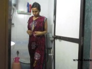 Preview 1 of HornyLily taking a hot shower and shaking her big Indian ass