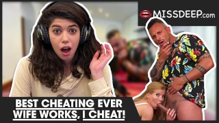 Have you seen anything like this? cheating on my wife while working: Lara De Santis - MISSDEEP